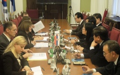 15. decembar 2014. Predsednica Narodne skupštine sa članovima  delegacije Parlamenta Republike Koreje